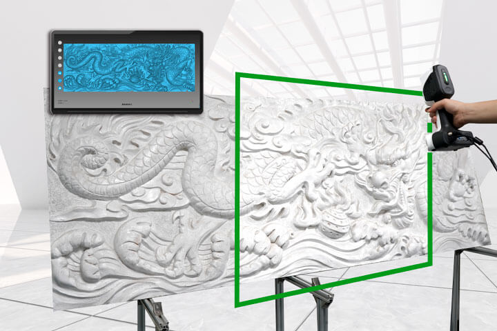SCANTECH iReal 2E Color kézi 3D szkenner